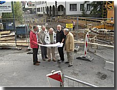 Von rechts: W. Steinebach, W. Ganster, K. Hillesheim, E. Stuhlsatz und M.Helsper